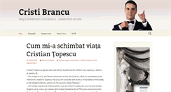 Desktop Screenshot of cristi-brancu.ro