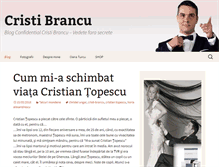Tablet Screenshot of cristi-brancu.ro